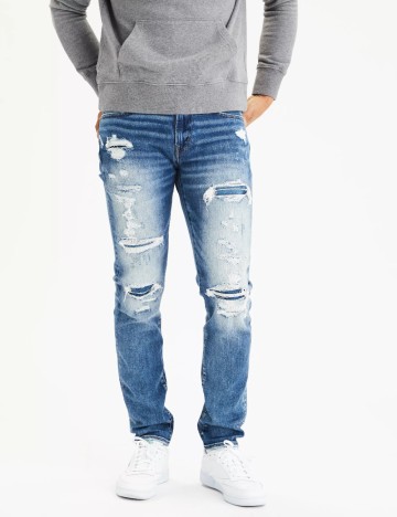 
						Blugi American Eagle, albastru