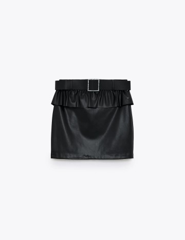 
						Fusta Zara, negru