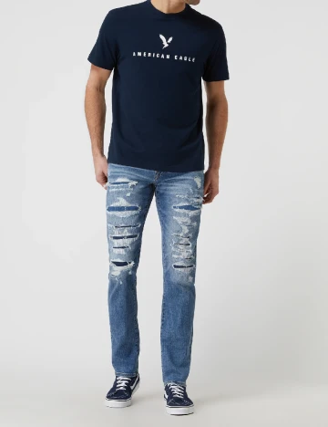 Blugi American Eagle, albastru