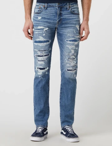 Blugi American Eagle, albastru