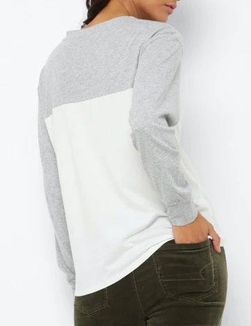 Bluza American Eagle, alb Alb