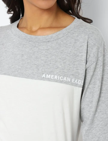 Bluza American Eagle, alb Alb
