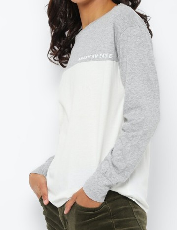 Bluza American Eagle, alb