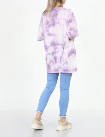 Tricou Oversize American Eagle, mov Mov