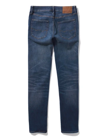 Blugi American Eagle, bleumarin Albastru
