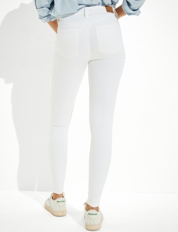 Blugi American Eagle, alb