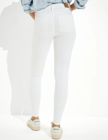 Blugi American Eagle, alb