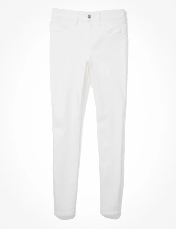 Blugi American Eagle, alb