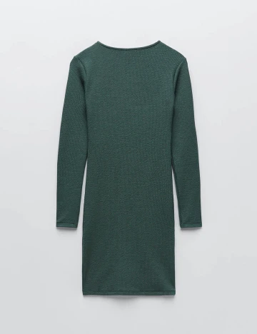 Rochie Zara, verde inchis,S Verde