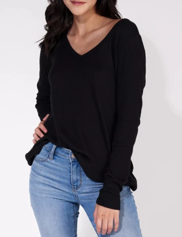Bluza American Eagle, negru Negru
