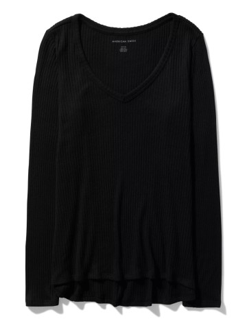 Bluza American Eagle, negru