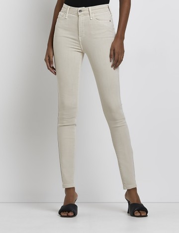 
						Blugi River Island, ecru