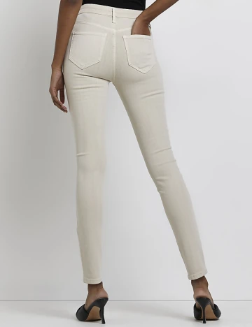 Blugi River Island, ecru