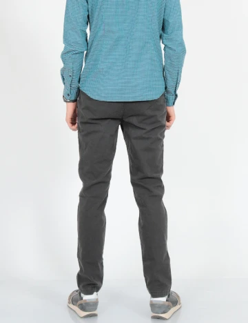 Pantaloni American Eagle, gri inchis