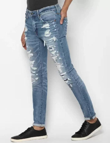 Blugi American Eagle, albastru
