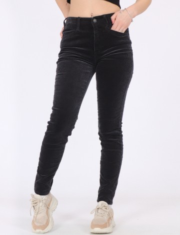 Pantaloni American Eagle, gri inchis