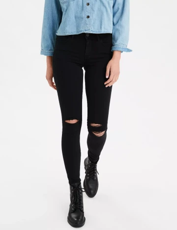 Blugi American Eagle, negru