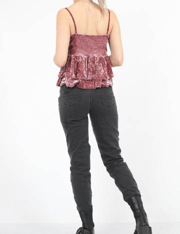 Blugi American Eagle, gri inchis