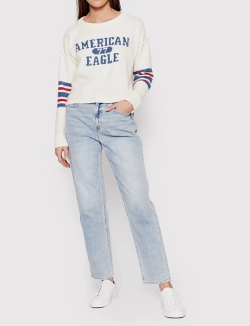 Blugi American Eagle, bleu