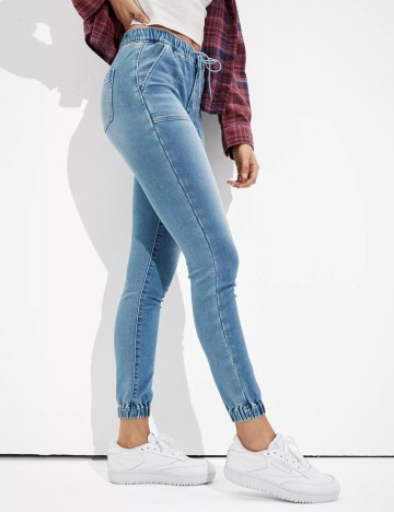 Pantaloni American Eagle, albastru