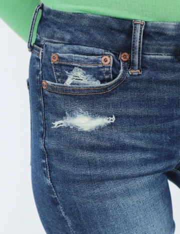 Blugi American Eagle, bleumarin Albastru