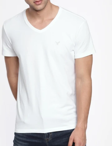 Tricou American Eagle, alb