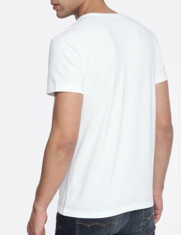 Tricou American Eagle, alb