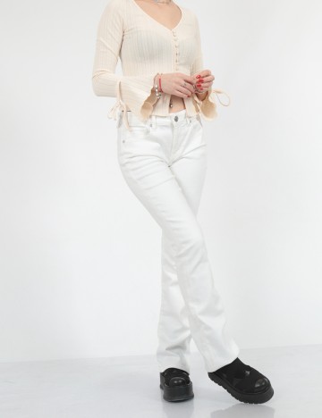 Blugi American Eagle, alb