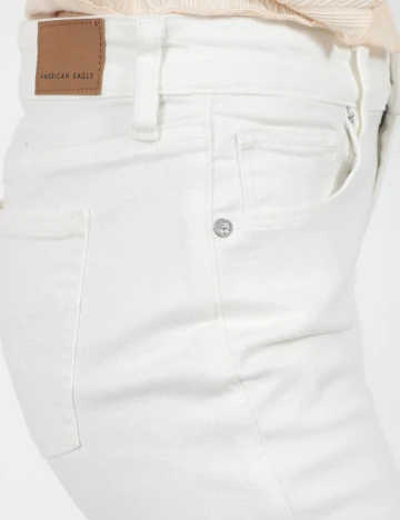 Blugi American Eagle, alb