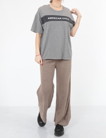 
						Tricou American Eagle, gri