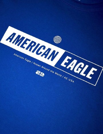Bluza American Eagle, albastru