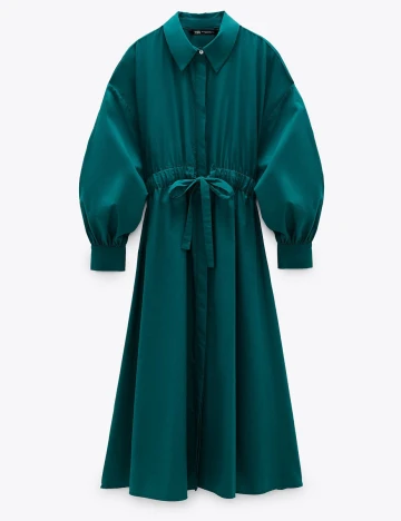 Rochie Zara, verde, M Verde