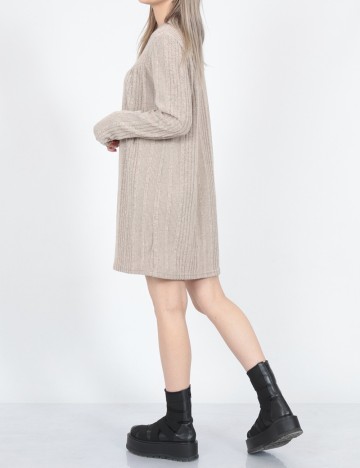 Rochie scurta SHEIN, bej