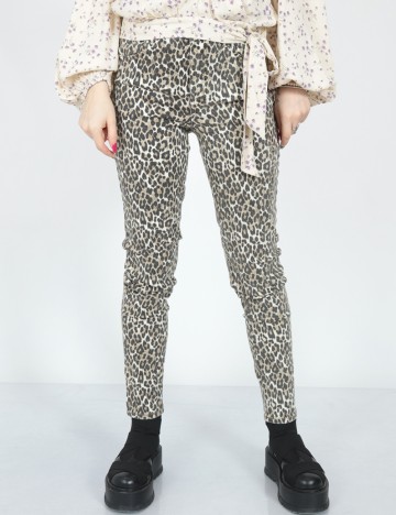 Blugi American Eagle, animal print