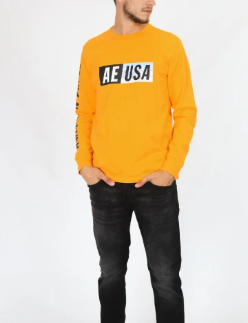 Bluza American Eagle, galben Galben