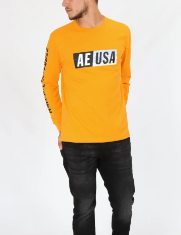Bluza American Eagle, galben Galben