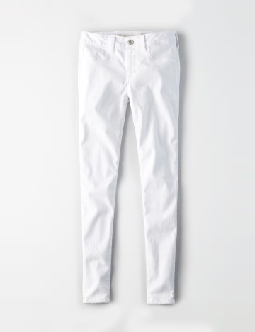 Blugi American Eagle, alb
