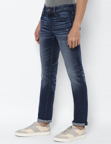 Blugi American Eagle, bleumarin