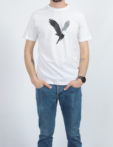 Tricou American Eagle, alb
