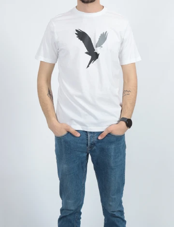 Tricou American Eagle, alb