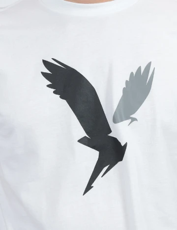 Tricou American Eagle, alb