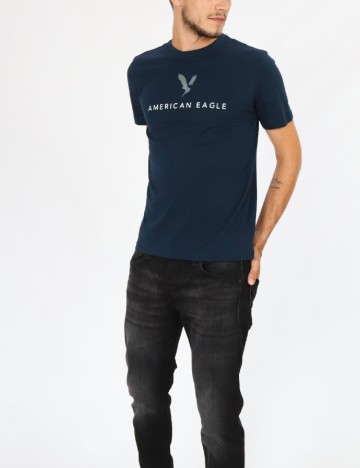 
						Tricou American Eagle, bleumarin