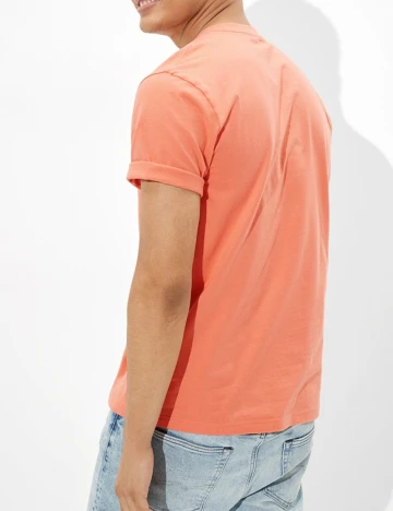 Tricou American Eagle, piersica Portocaliu