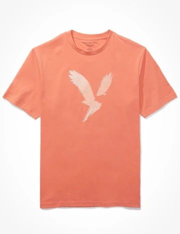 Tricou American Eagle, piersica Portocaliu