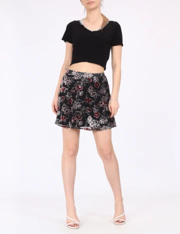 Fusta American Eagle, negru Negru