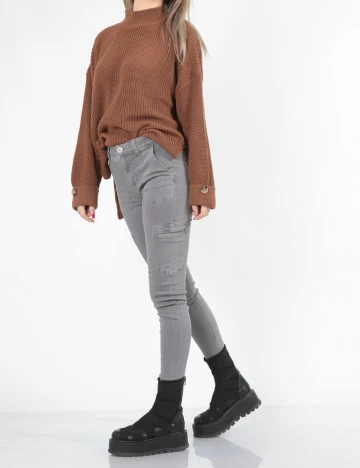 Blugi American Eagle, gri