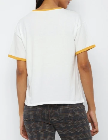 Tricou American Eagle, alb