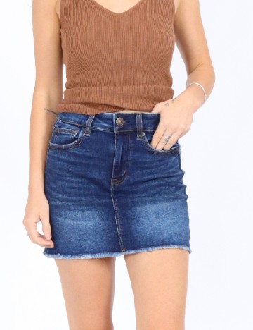 
						Fusta American Eagle, bleumarin