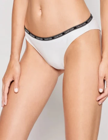 Chilot de  baie Calvin Klein, alb Alb