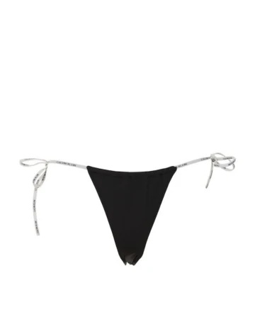 Chilot Tanga Calvin Klein, negru Negru